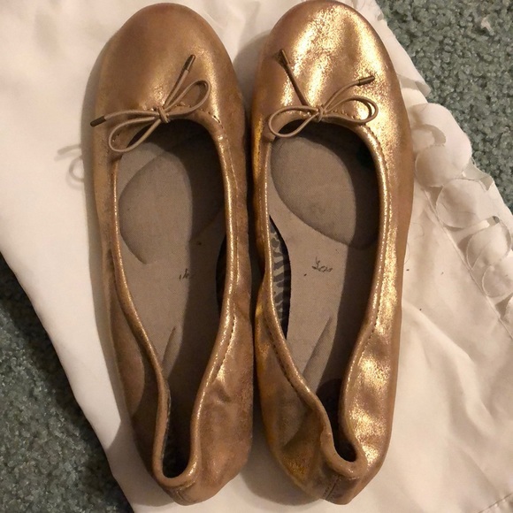Sanuk Shoes - Sanuk Gold Ballet Flats